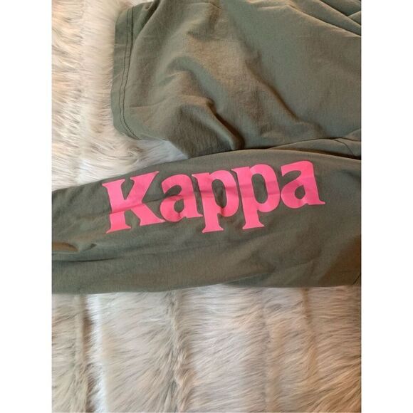 Kappa Green Pink Long Sleeve T-Shirt Medium - Picture 3 of 5
